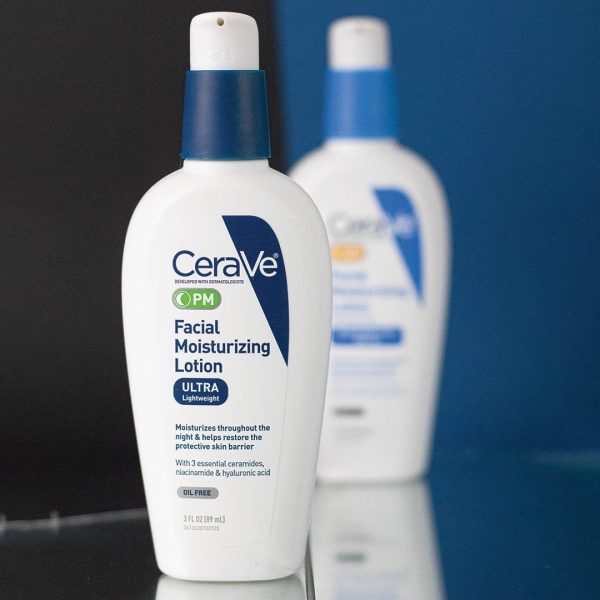 لوسیون مرطوب کننده شب سراوی 60 میل CeraVe PM Facial Moisturizing Lotion Night Cream