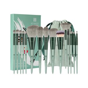 ست براش HEYMKGO Make up Brushes green