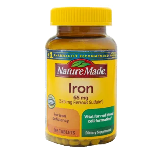 قرص آهن نیچرمید ۶۵ میلی‌گرم Nature Made Iron...
